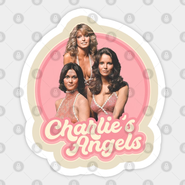Charlie's Angels Sticker by darklordpug